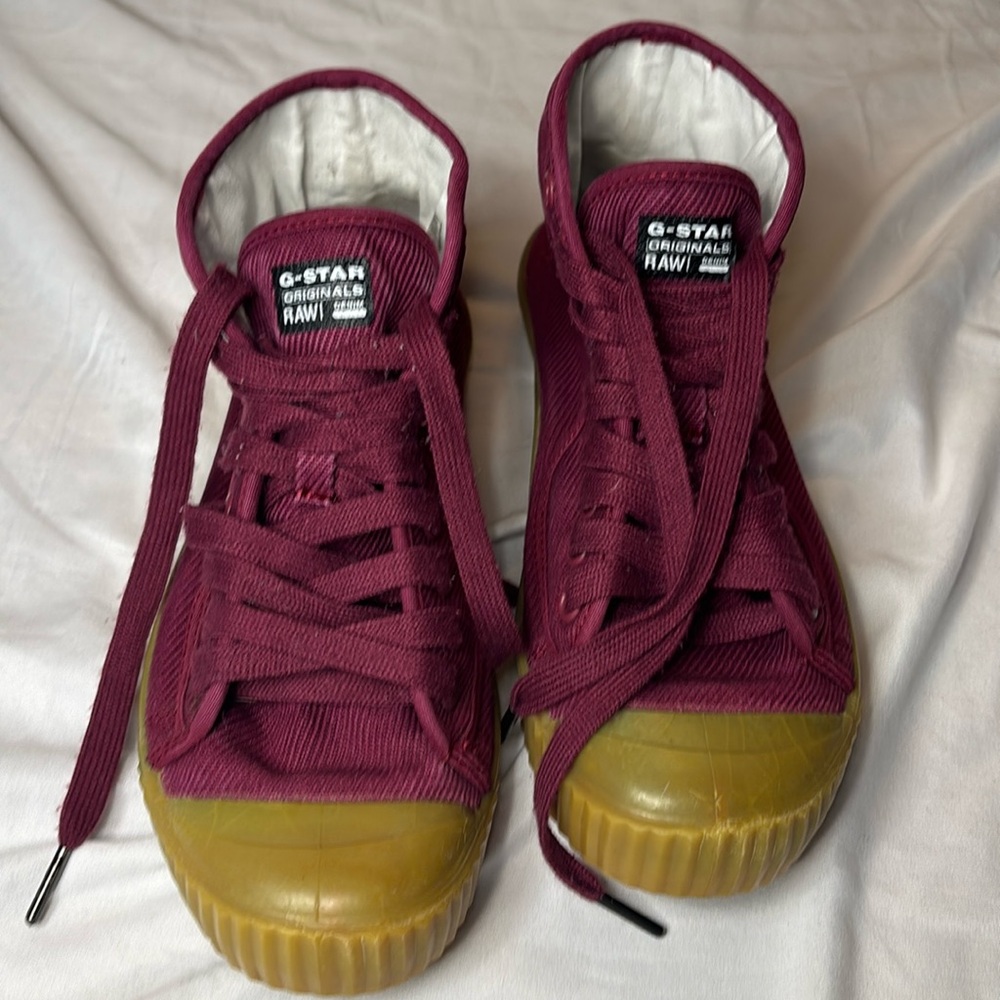 G-star raw rovulc wine red sneaker size 42 (men’s 9)